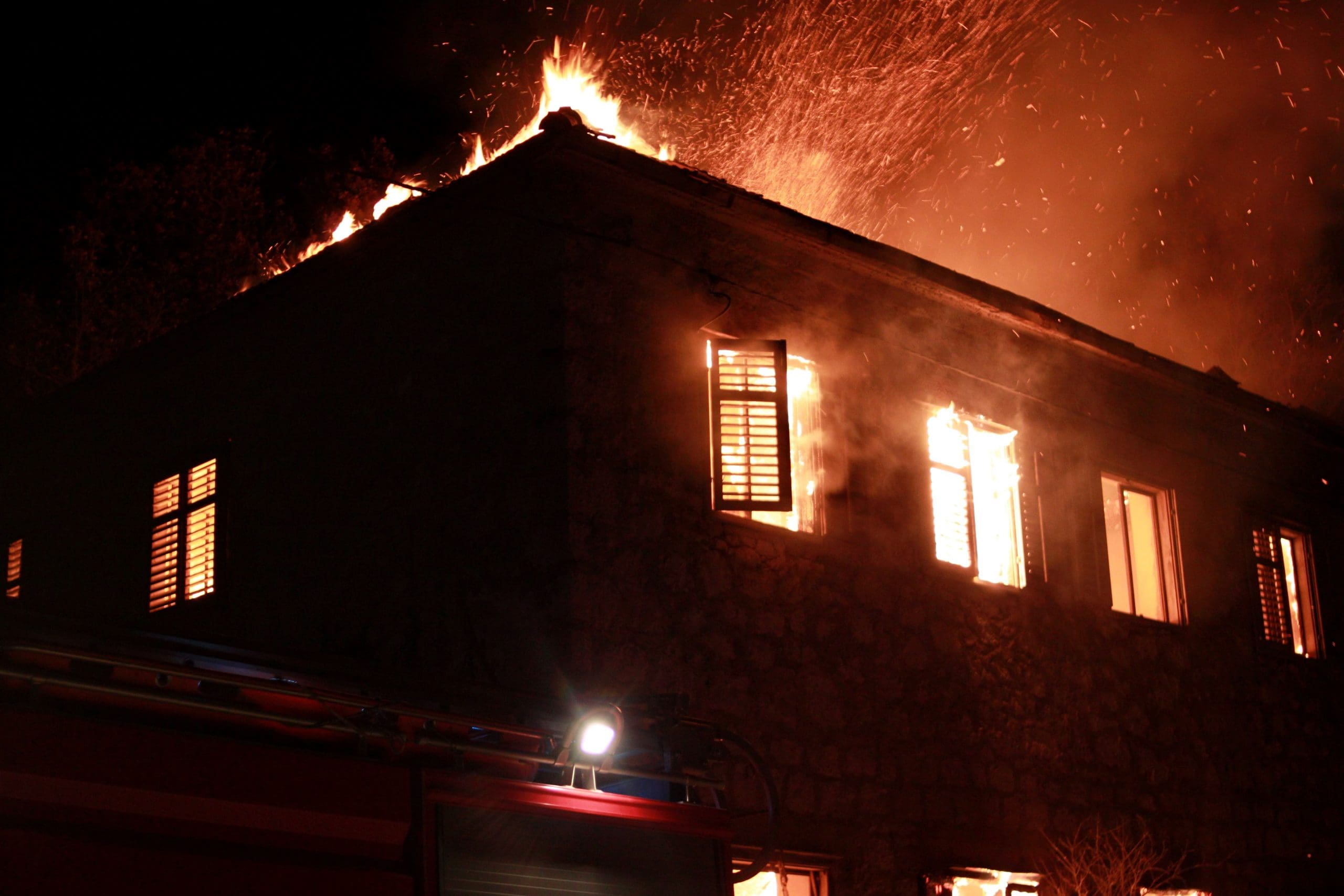 school fire sprinkler system