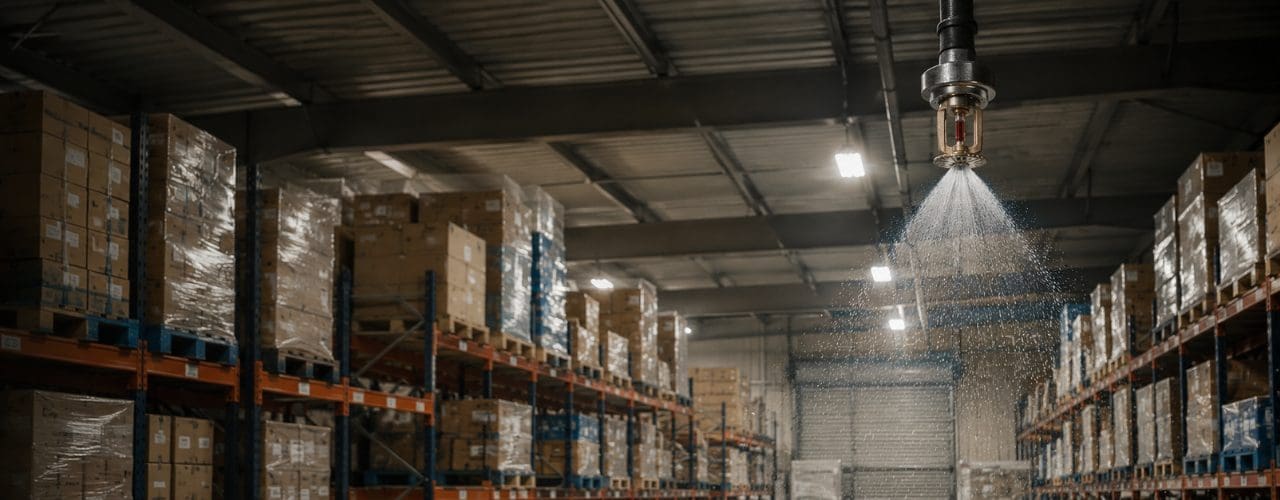 Commercial fire sprinkler are needed in dark stores